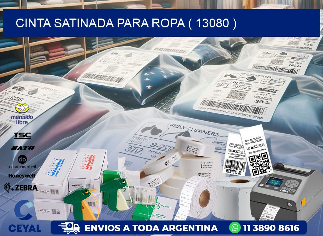 CINTA SATINADA PARA ROPA ( 13080 )