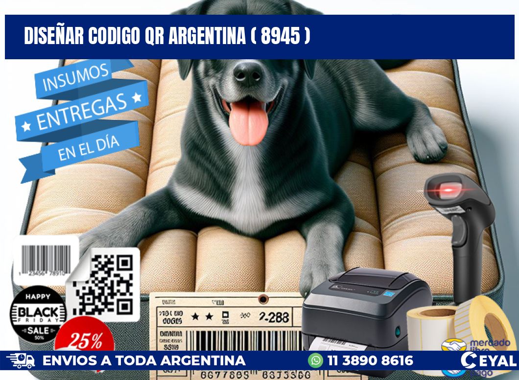 DISEÑAR CODIGO QR ARGENTINA ( 8945 )