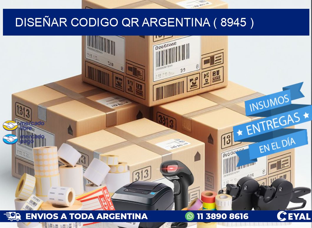 DISEÑAR CODIGO QR ARGENTINA ( 8945 )