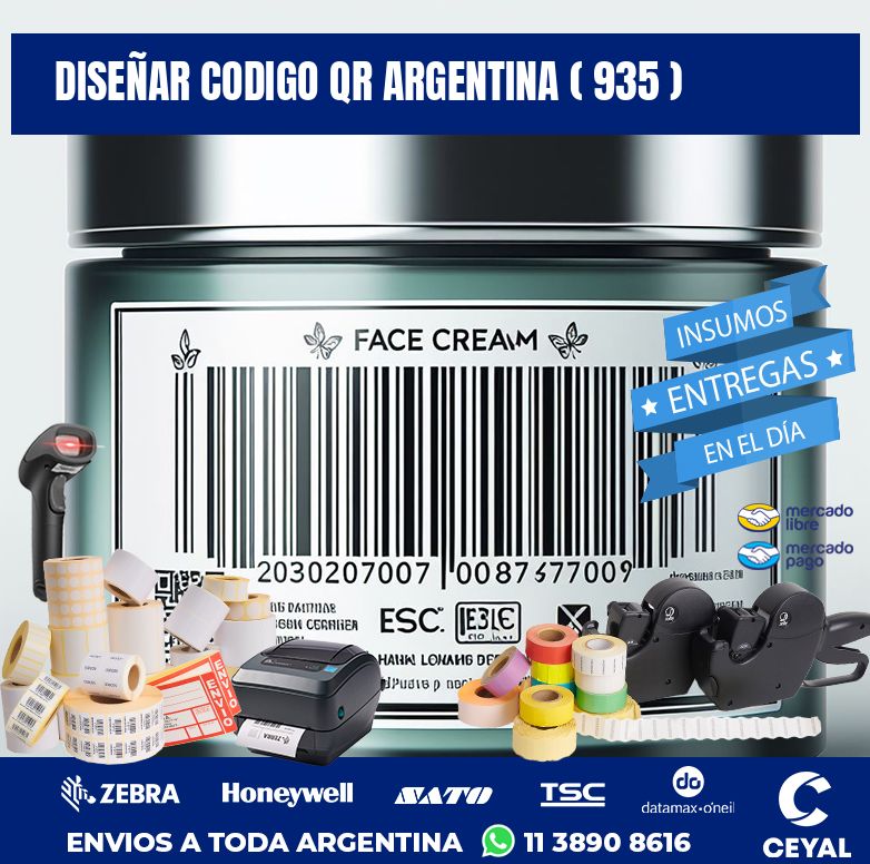 DISEÑAR CODIGO QR ARGENTINA ( 935 )