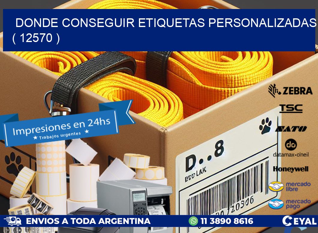 DONDE CONSEGUIR ETIQUETAS PERSONALIZADAS ( 12570 )