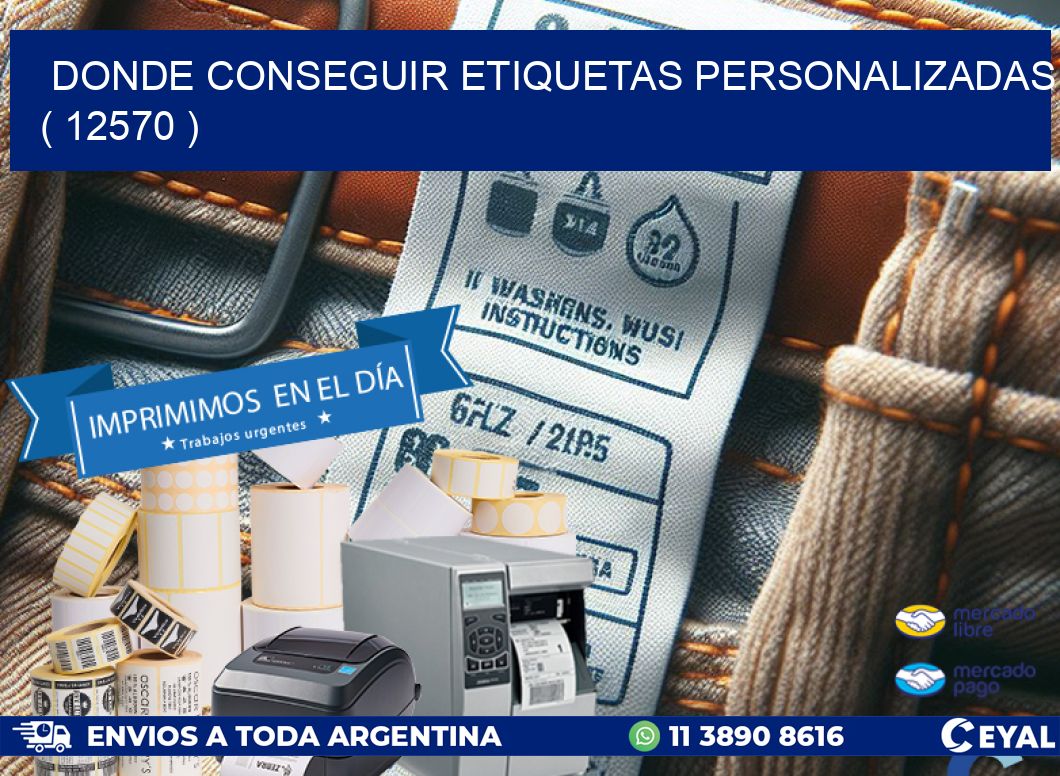 DONDE CONSEGUIR ETIQUETAS PERSONALIZADAS ( 12570 )