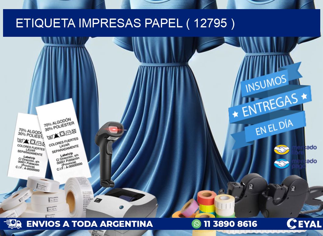 ETIQUETA IMPRESAS PAPEL ( 12795 )