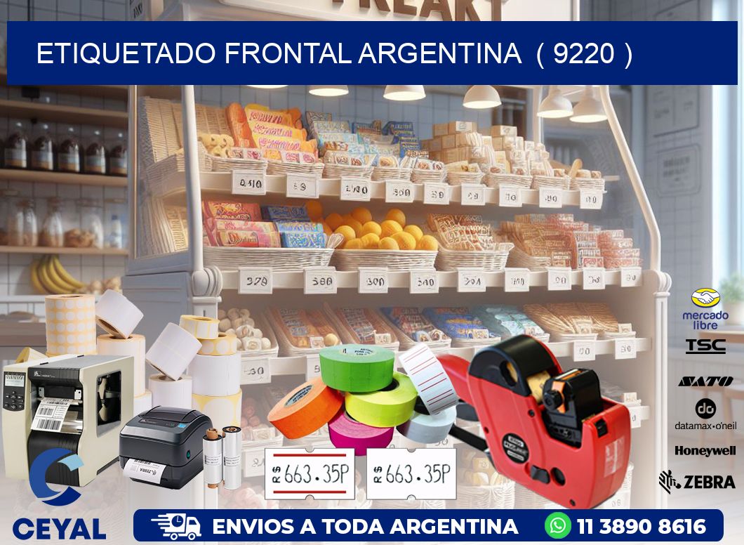 ETIQUETADO FRONTAL ARGENTINA  ( 9220 )