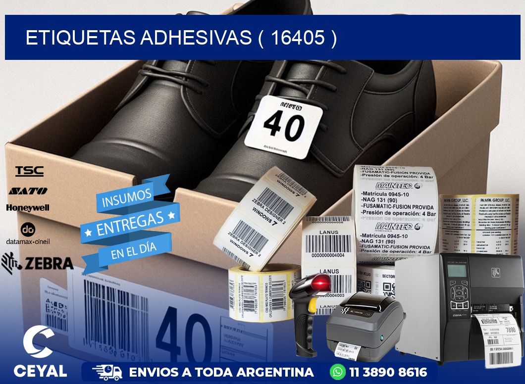 ETIQUETAS ADHESIVAS ( 16405 )