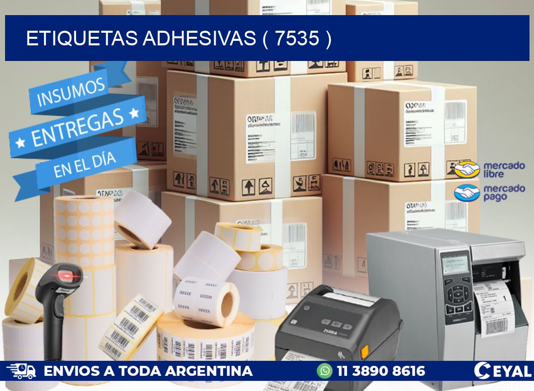ETIQUETAS ADHESIVAS ( 7535 )