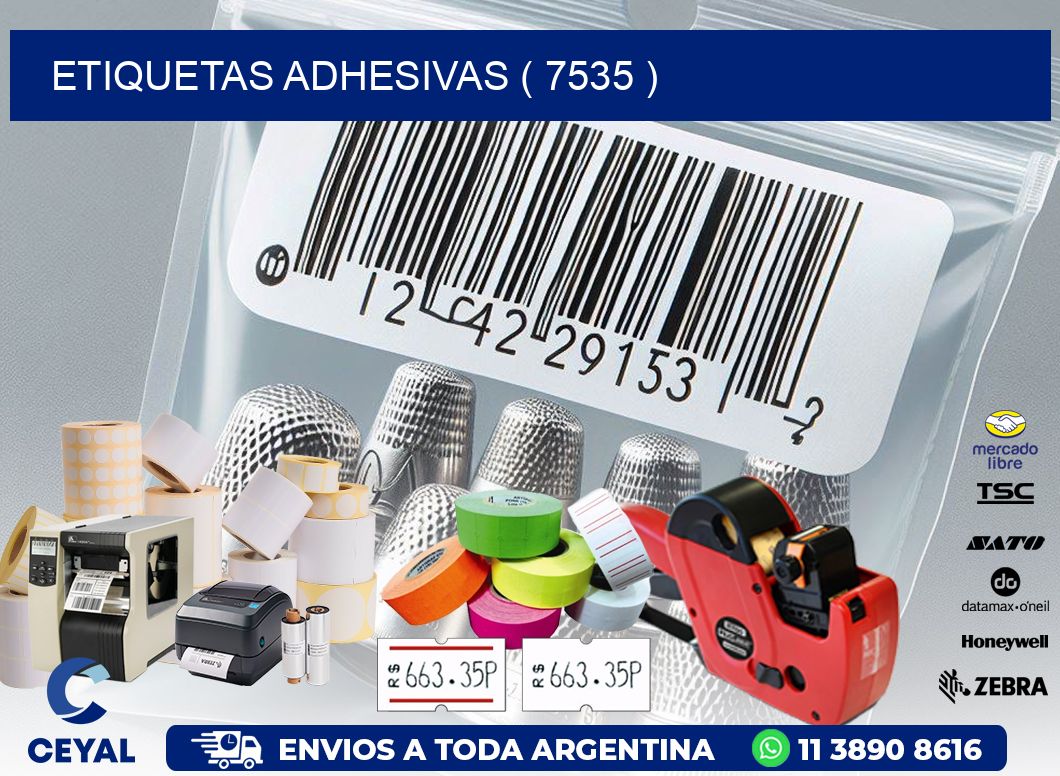 ETIQUETAS ADHESIVAS ( 7535 )