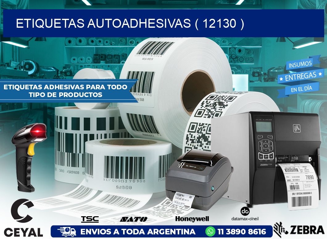 ETIQUETAS AUTOADHESIVAS ( 12130 )