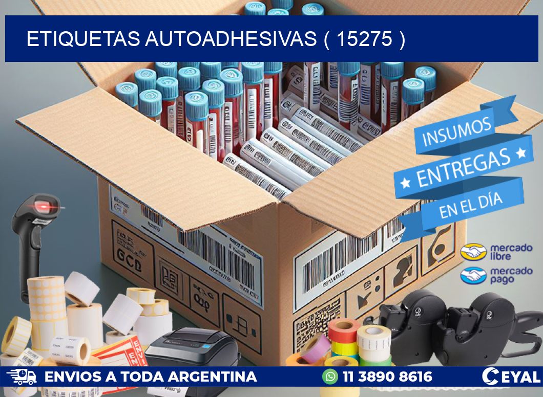 ETIQUETAS AUTOADHESIVAS ( 15275 )
