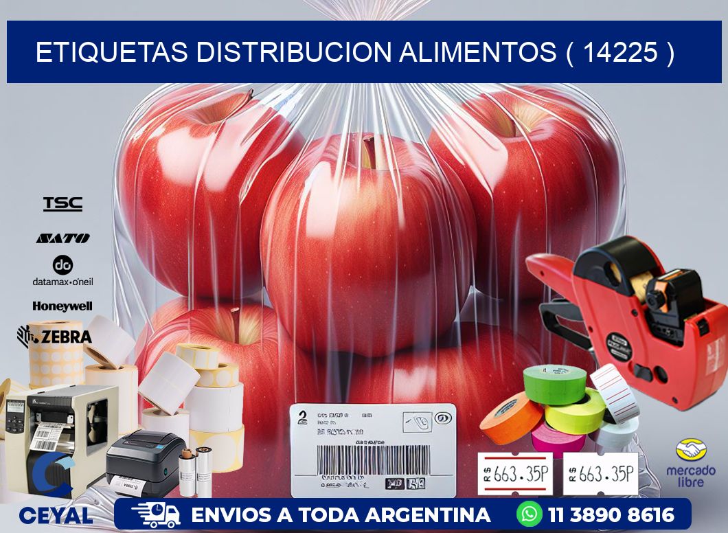 ETIQUETAS DISTRIBUCION ALIMENTOS ( 14225 )