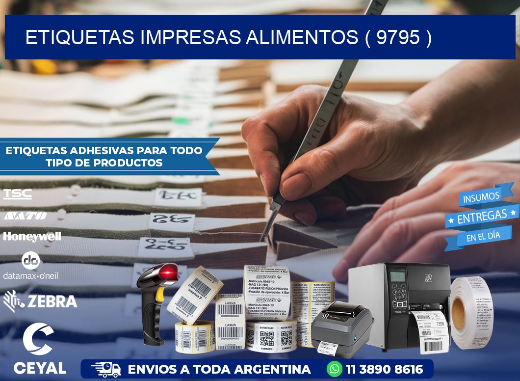 ETIQUETAS IMPRESAS ALIMENTOS ( 9795 )