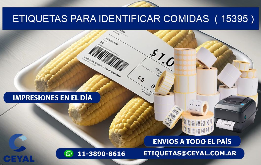 ETIQUETAS PARA IDENTIFICAR COMIDAS ( 15395 )