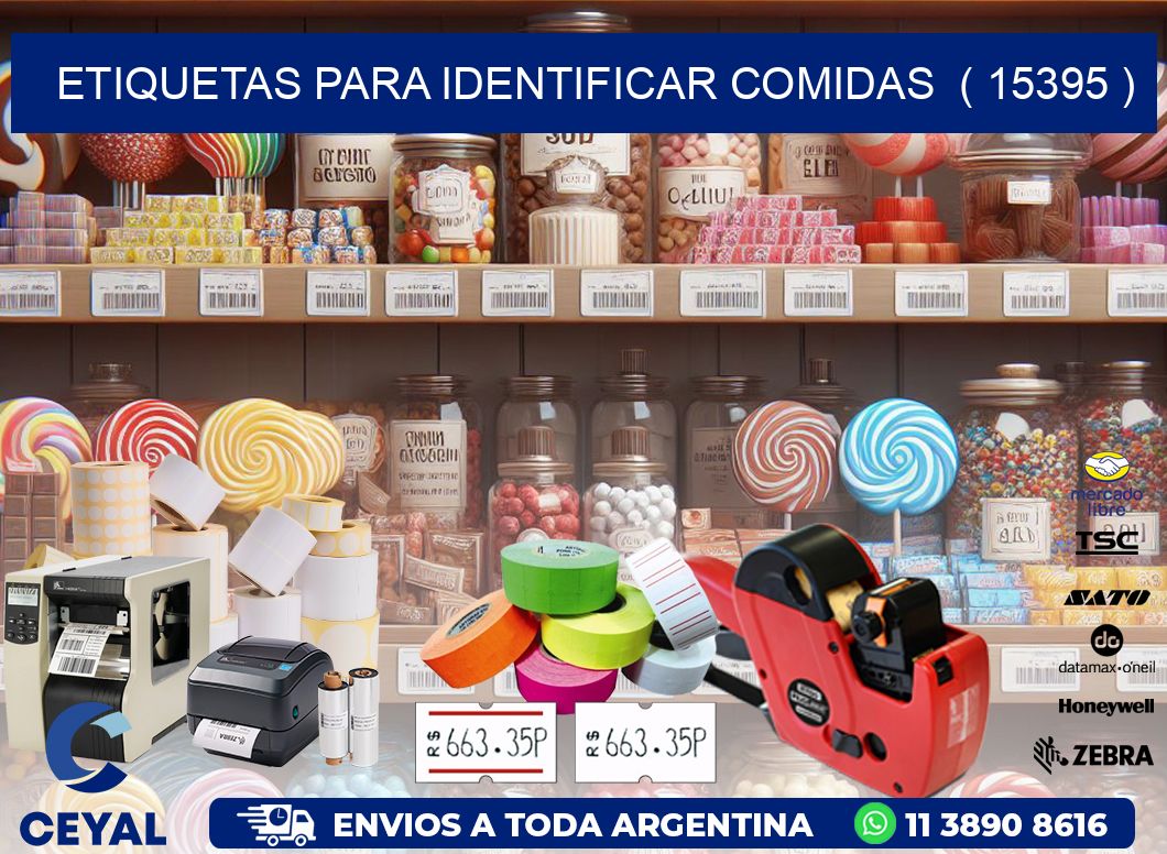 ETIQUETAS PARA IDENTIFICAR COMIDAS ( 15395 )