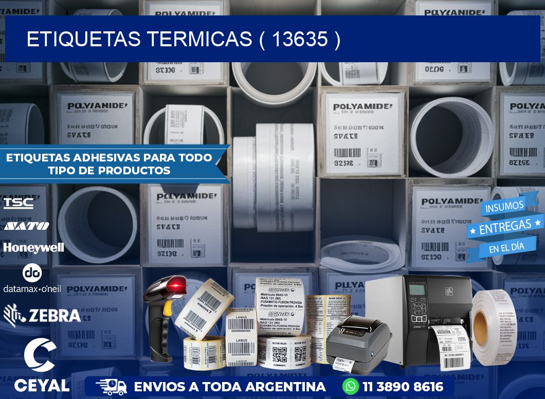 ETIQUETAS TERMICAS ( 13635 )