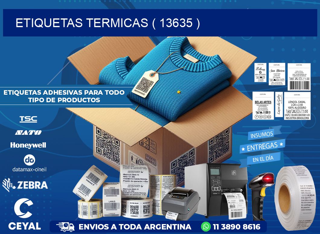 ETIQUETAS TERMICAS ( 13635 )