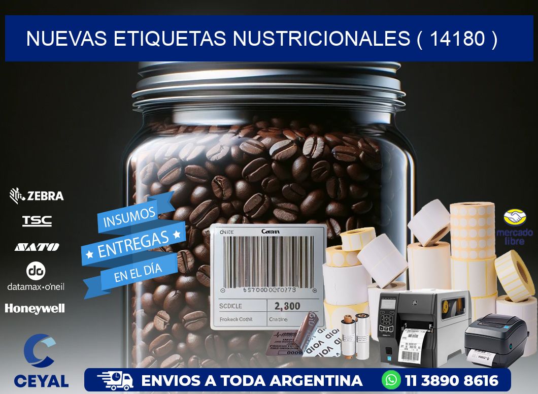 NUEVAS ETIQUETAS NUSTRICIONALES ( 14180 )