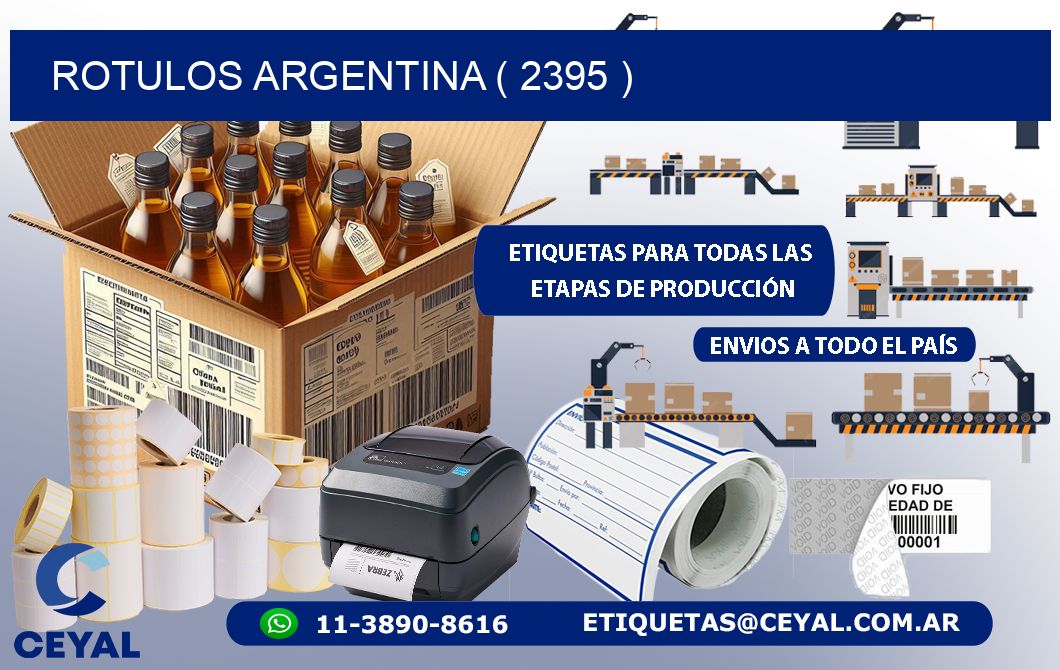 ROTULOS ARGENTINA ( 2395 )