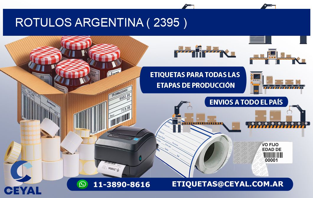 ROTULOS ARGENTINA ( 2395 )
