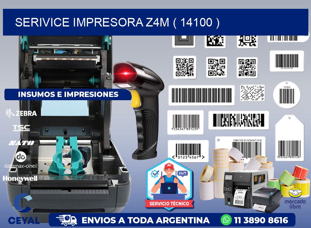 SERIVICE IMPRESORA Z4M ( 14100 )