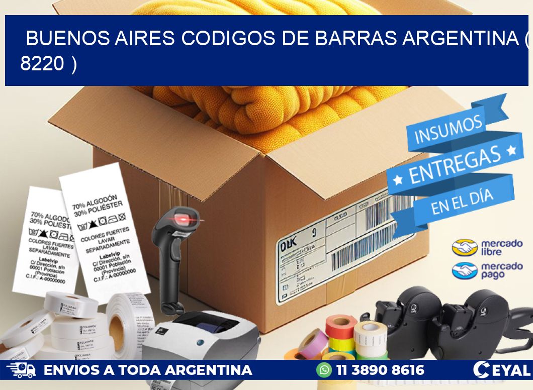 buenos aires codigos de barras argentina ( 8220 )