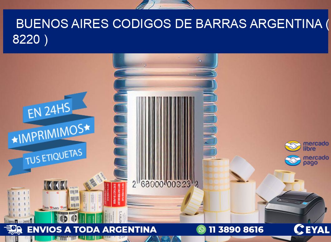 buenos aires codigos de barras argentina ( 8220 )