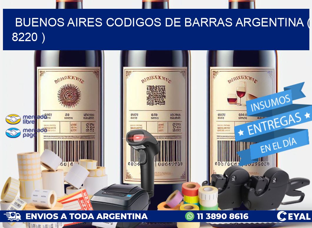 buenos aires codigos de barras argentina ( 8220 )