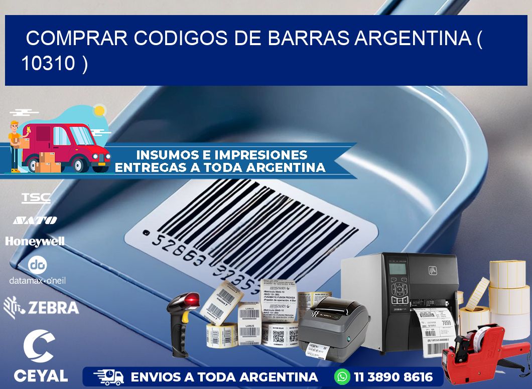 comprar codigos de barras argentina ( 10310 )