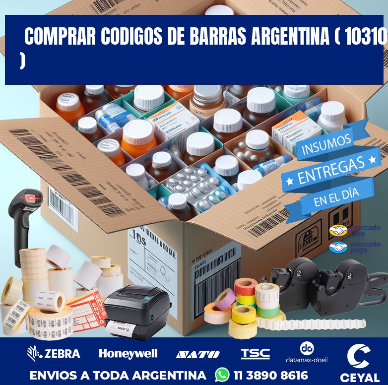 comprar codigos de barras argentina ( 10310 )