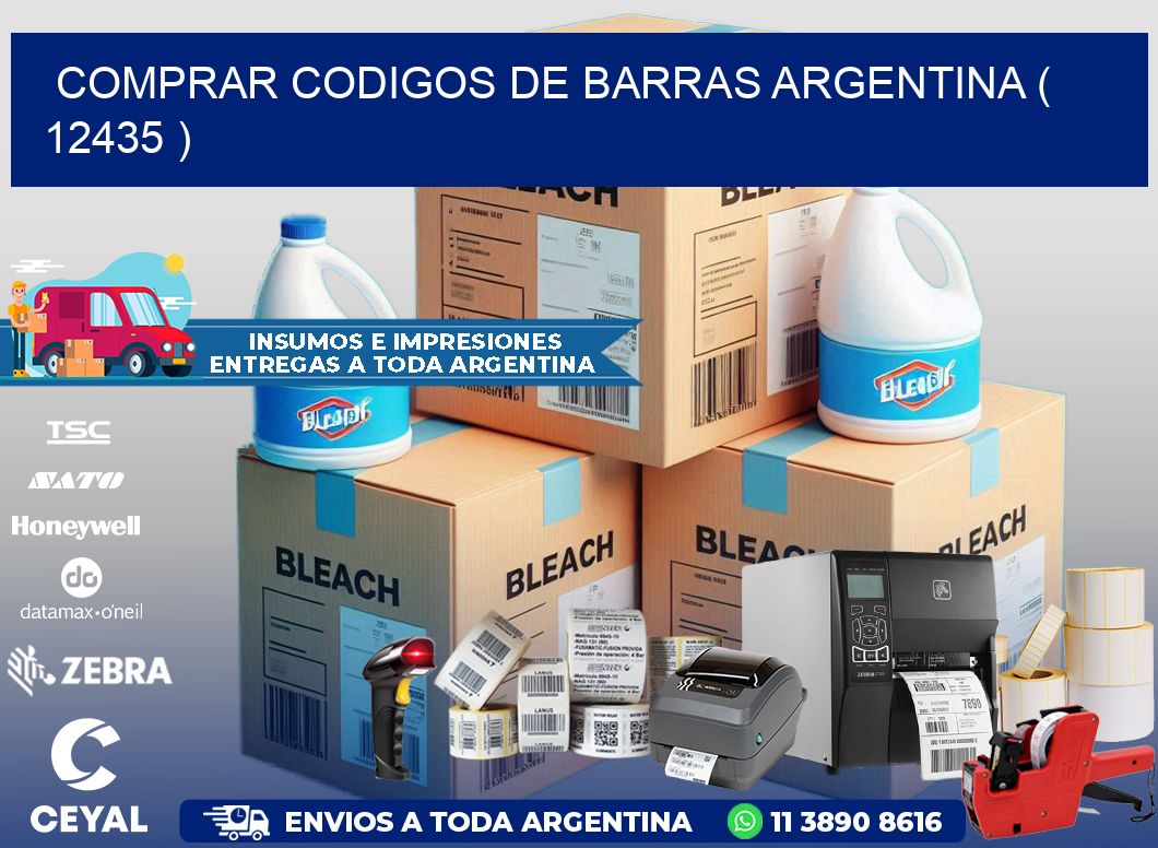 comprar codigos de barras argentina ( 12435 )