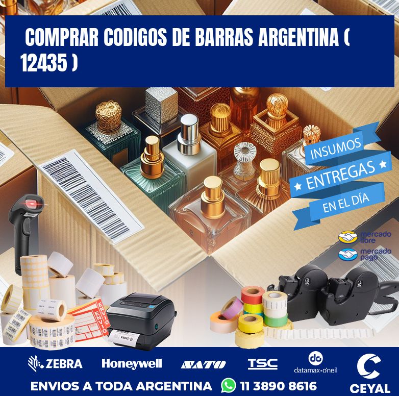 comprar codigos de barras argentina ( 12435 )