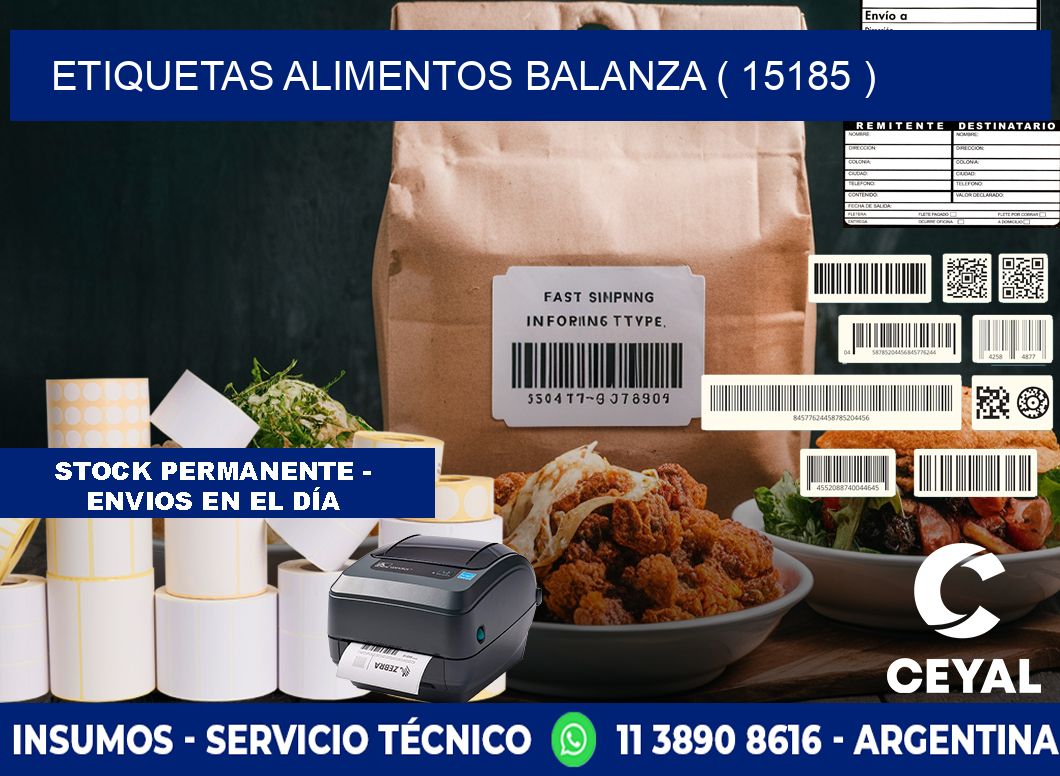 etiquetas alimentos balanza ( 15185 )