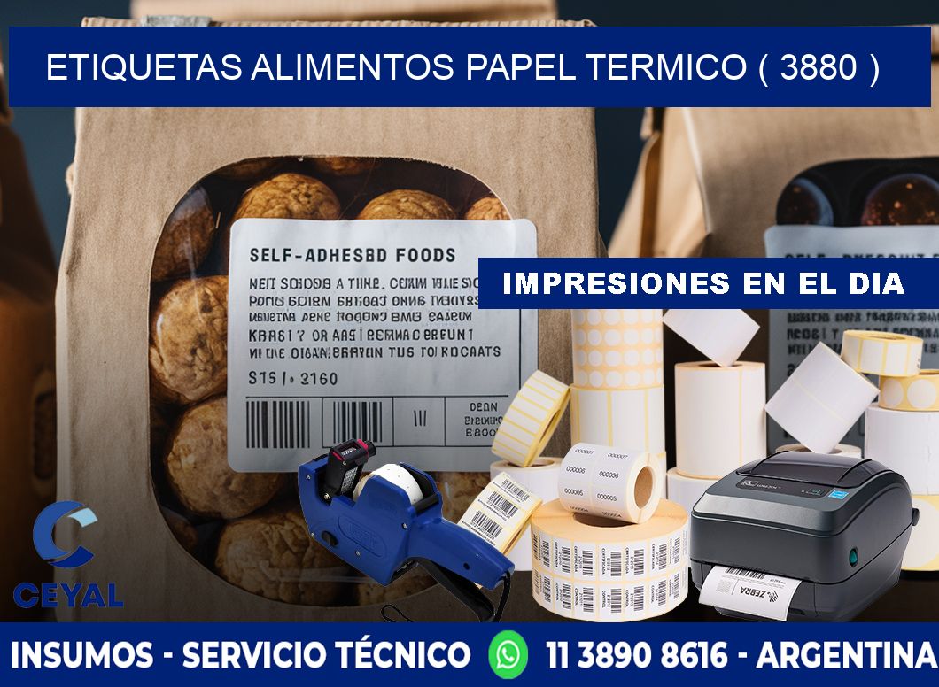 etiquetas alimentos papel termico ( 3880 )