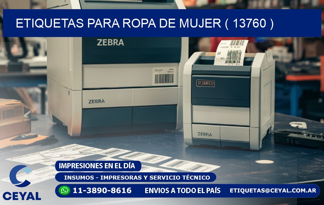 etiquetas para ropa de mujer ( 13760 )
