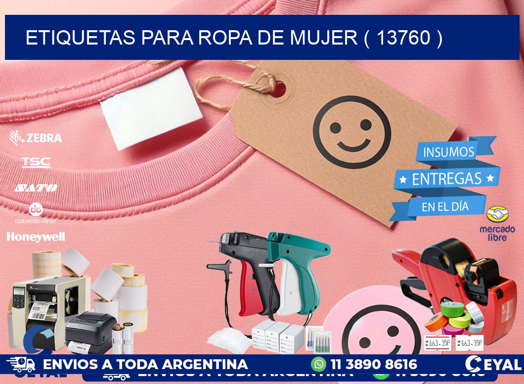 etiquetas para ropa de mujer ( 13760 )