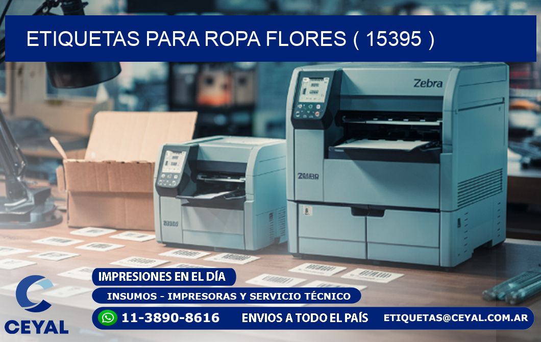 etiquetas para ropa flores ( 15395 )