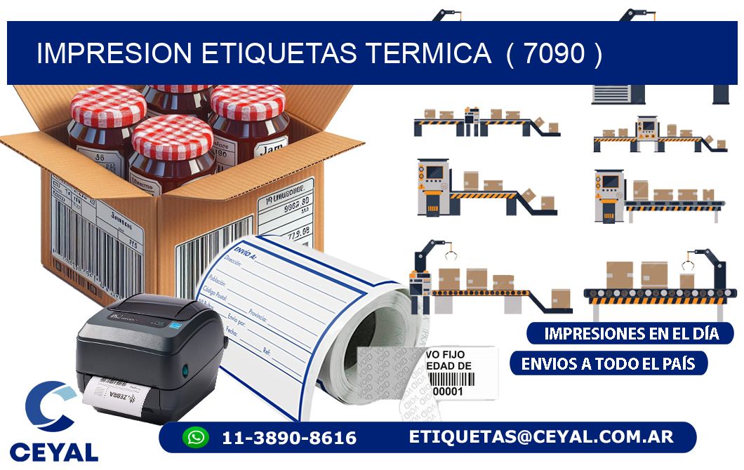 impresion etiquetas termica ( 7090 )