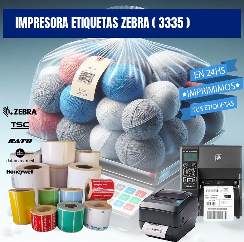 impresora etiquetas zebra ( 3335 )