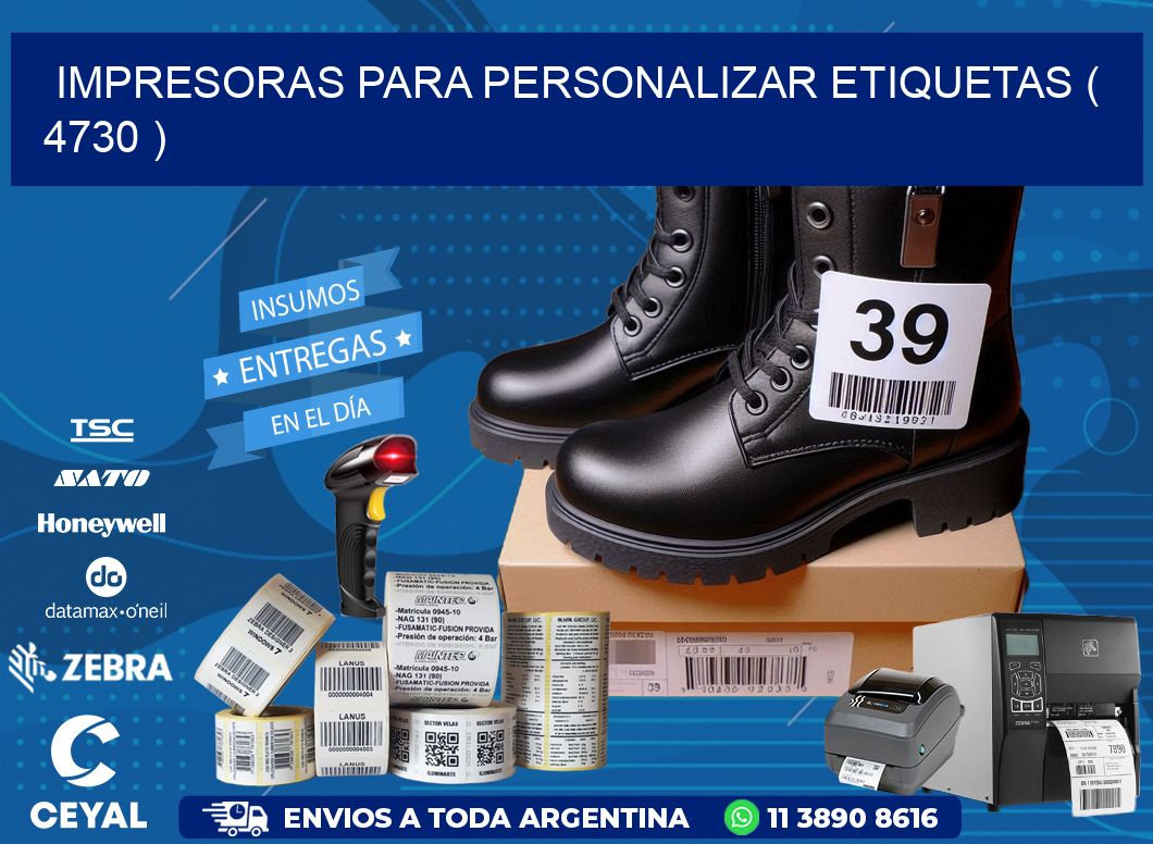 impresoras para personalizar etiquetas ( 4730 )
