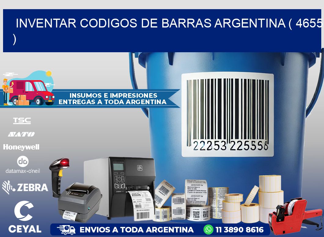 inventar codigos de barras argentina ( 4655 )
