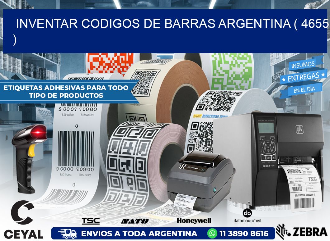 inventar codigos de barras argentina ( 4655 )