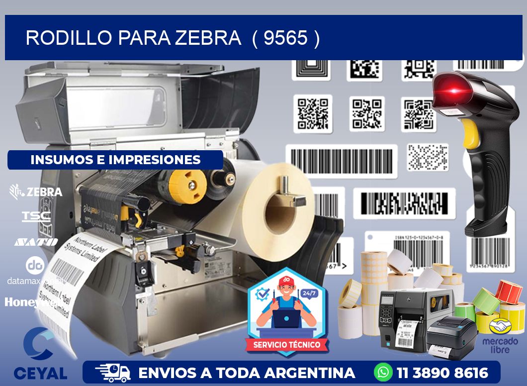 rodillo para zebra ( 9565 )
