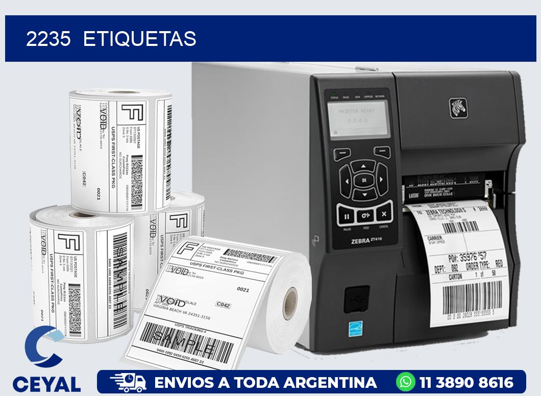 2235  ETIQUETAS