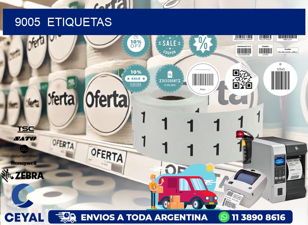 9005  ETIQUETAS