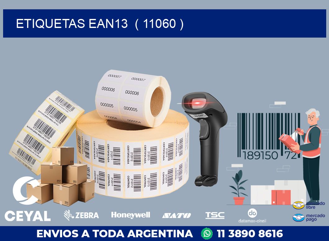 ETIQUETAS EAN13  ( 11060 )
