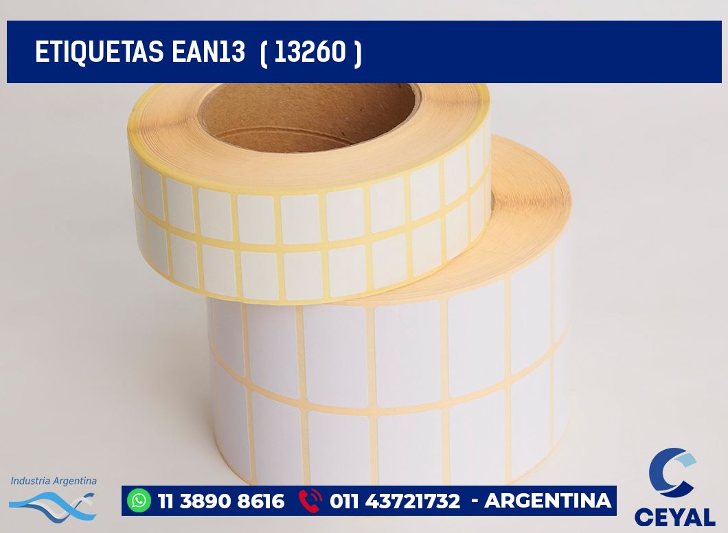 ETIQUETAS EAN13  ( 13260 )
