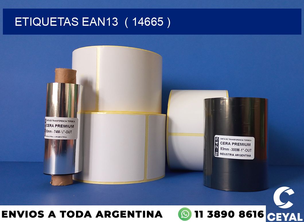 ETIQUETAS EAN13  ( 14665 )