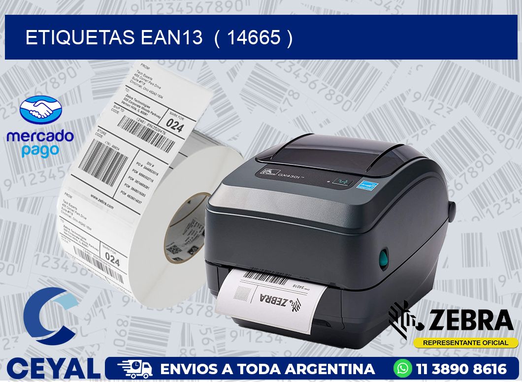 ETIQUETAS EAN13  ( 14665 )