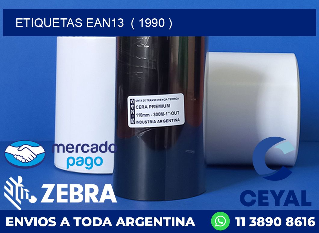 ETIQUETAS EAN13  ( 1990 )