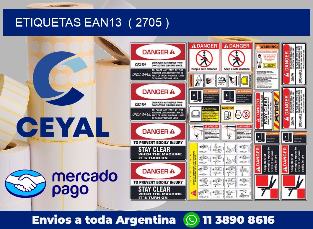 ETIQUETAS EAN13  ( 2705 )