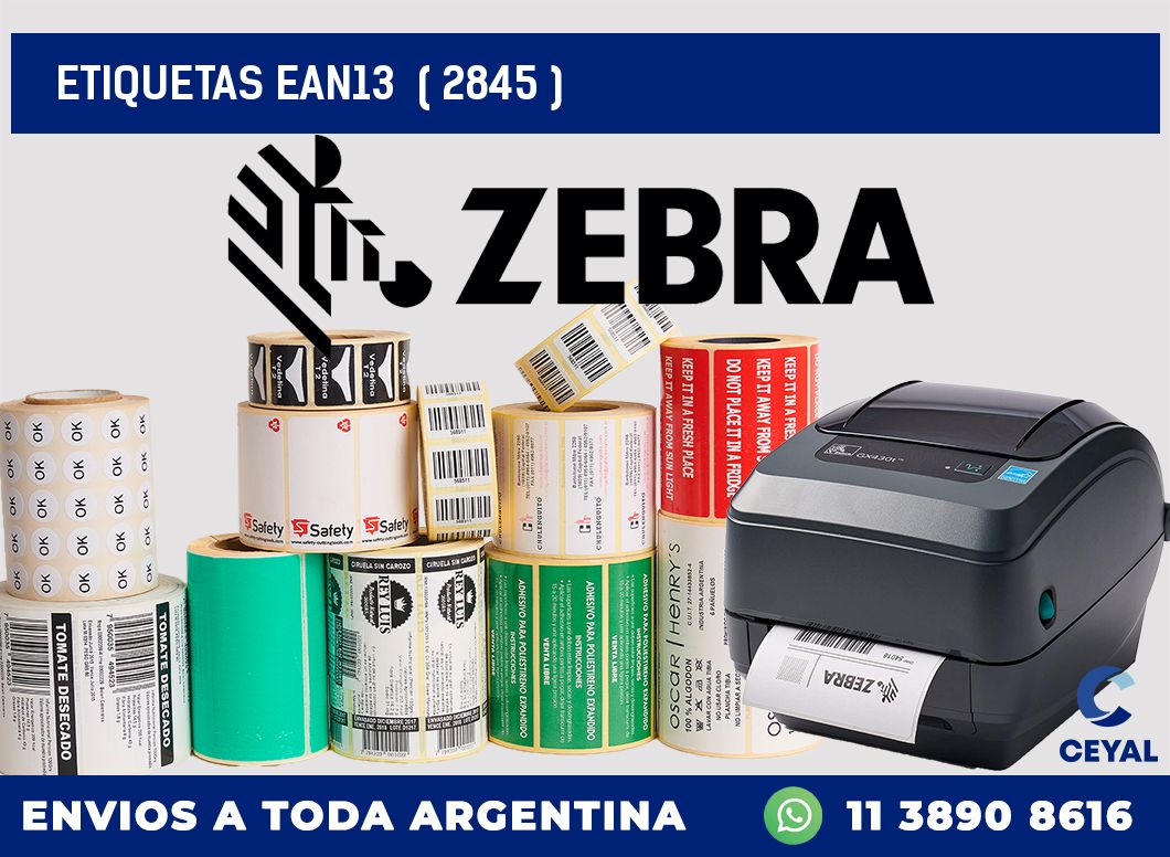 ETIQUETAS EAN13  ( 2845 )